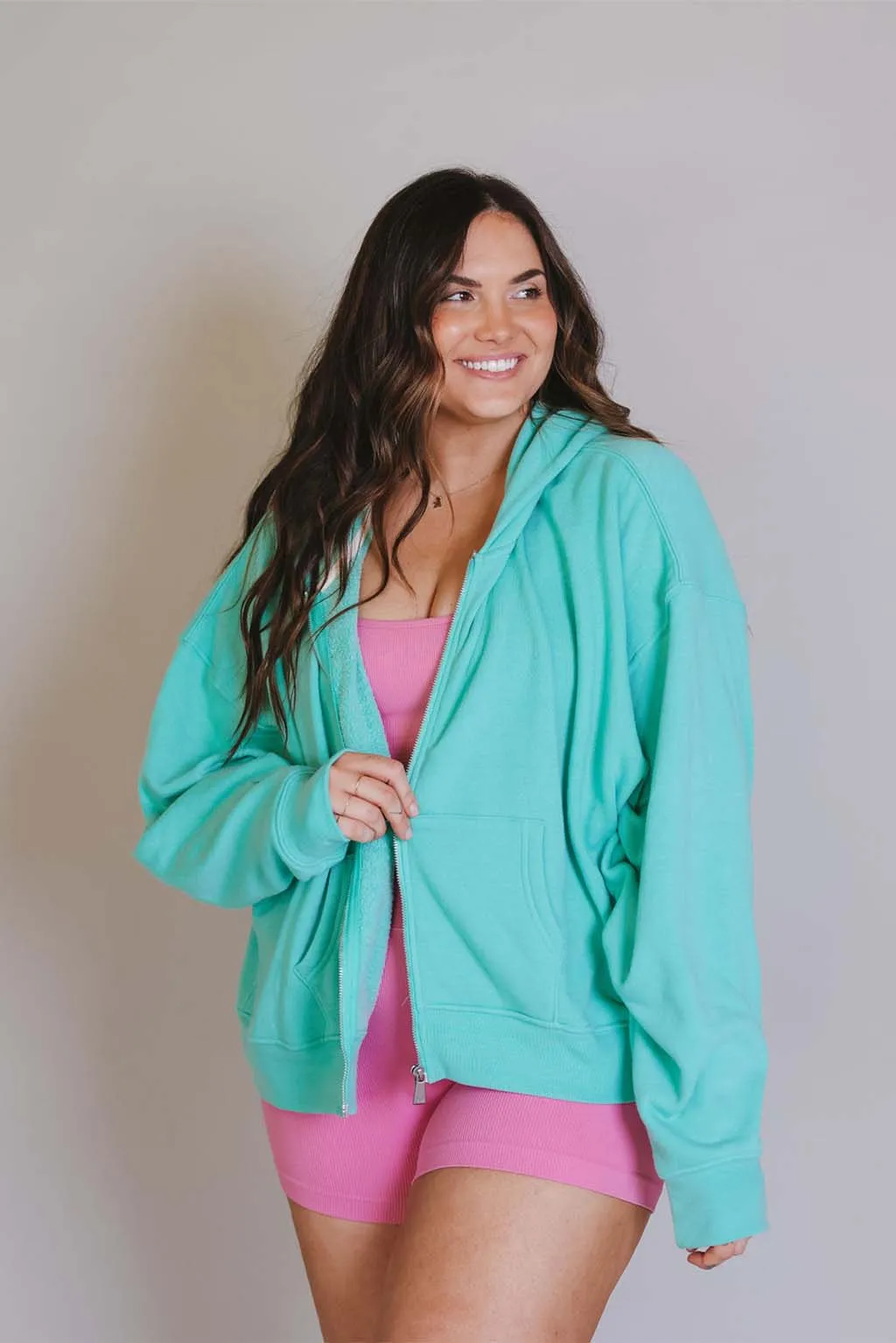 Butter Zip Up Hoodie