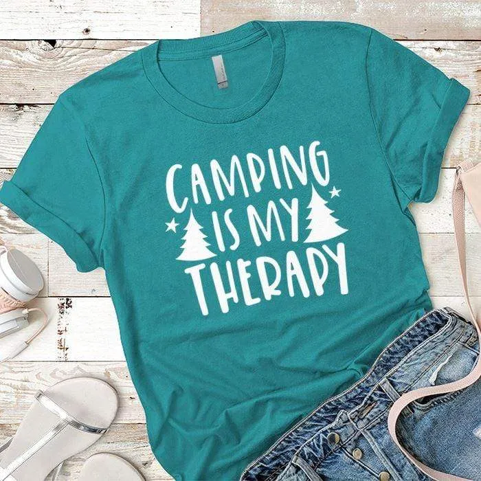 Camping Therapy Premium Tees