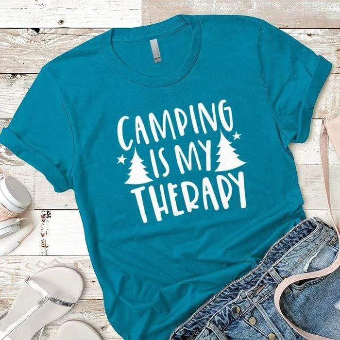 Camping Therapy Premium Tees