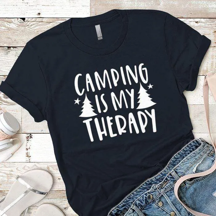 Camping Therapy Premium Tees