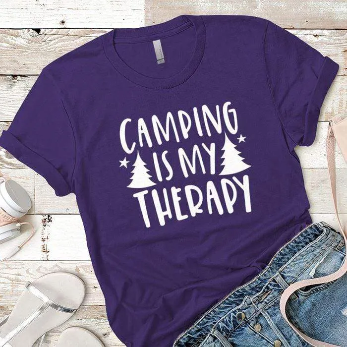 Camping Therapy Premium Tees