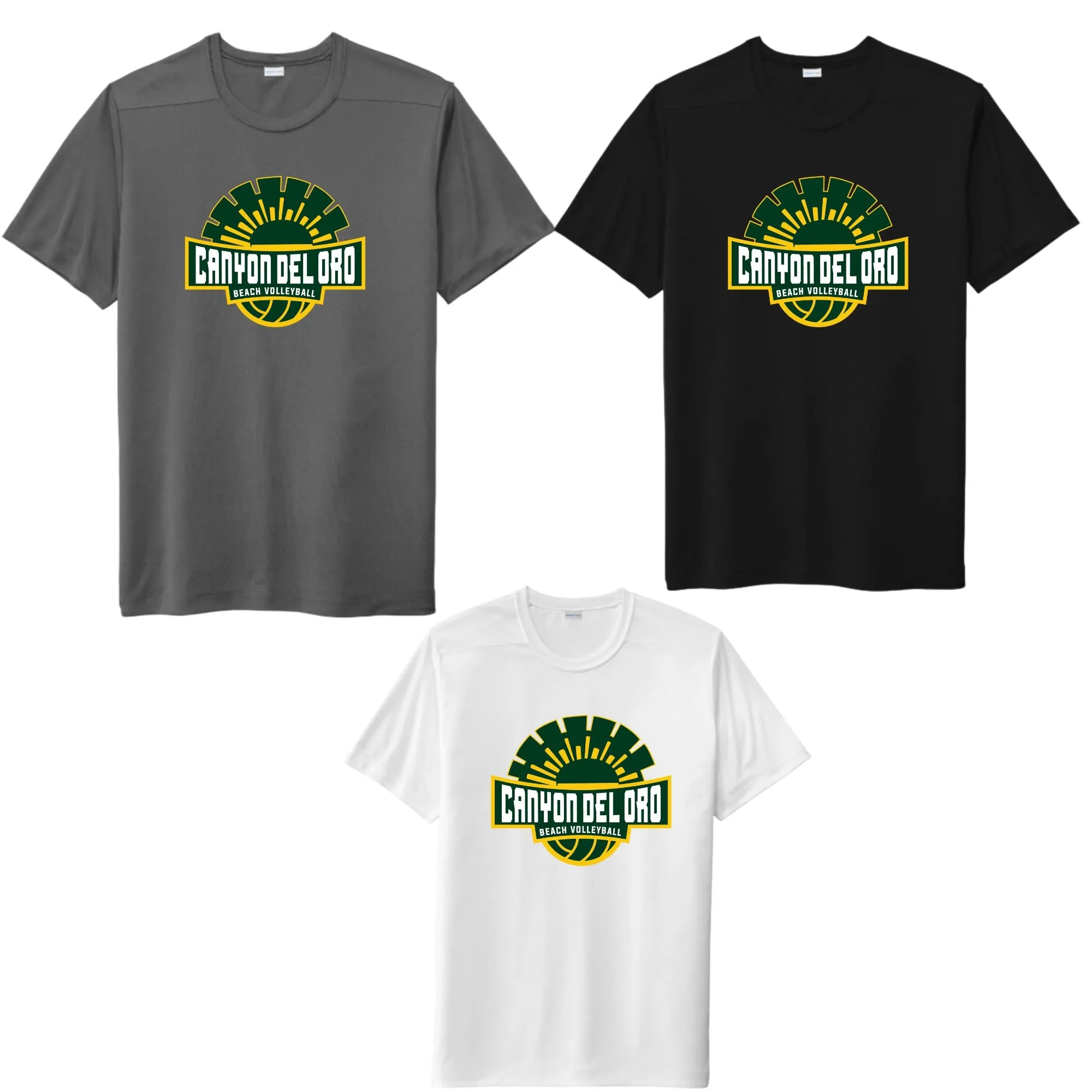Canyon Del Oro Beach Volleyball Unisex Cotton T-shirt Design Women's, Youth, Unisex