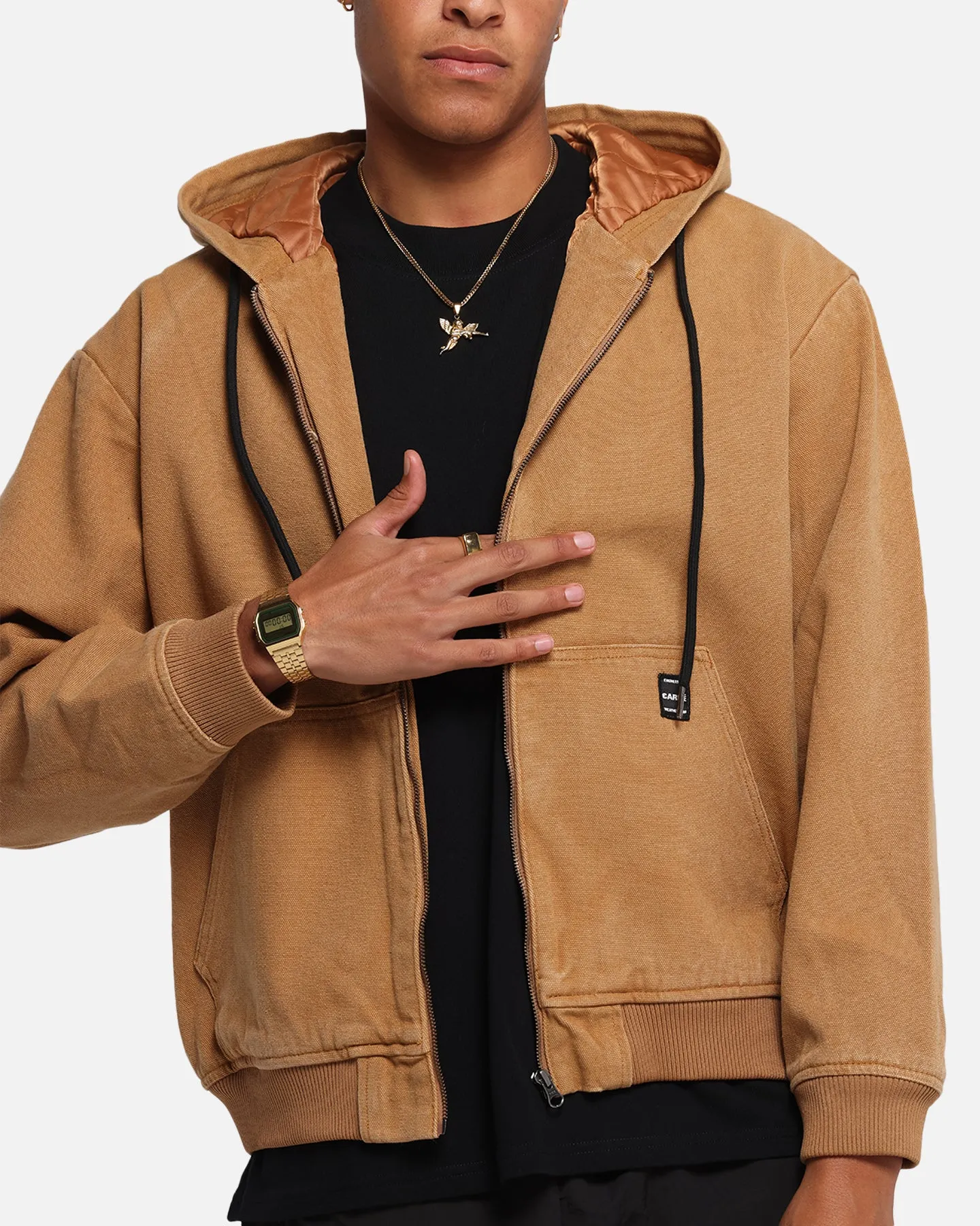 Carre Weathergear Jacket Washed Brown