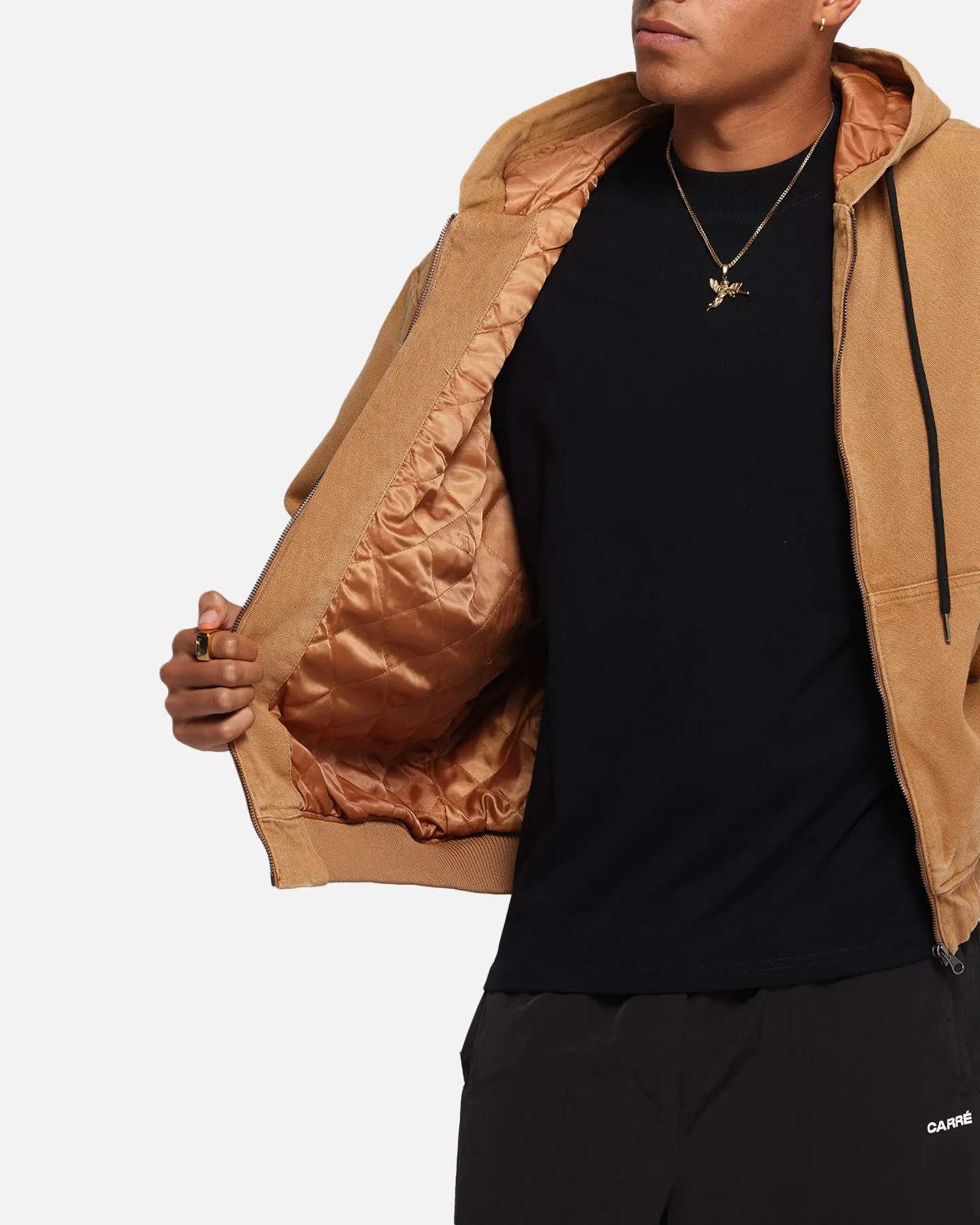 Carre Weathergear Jacket Washed Brown