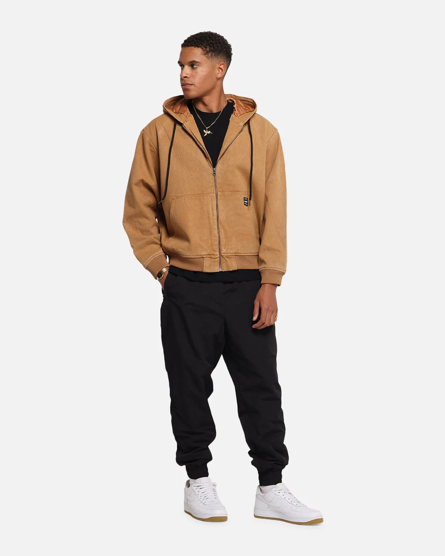 Carre Weathergear Jacket Washed Brown