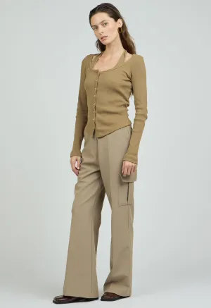 Carrington Knit Set in Almond