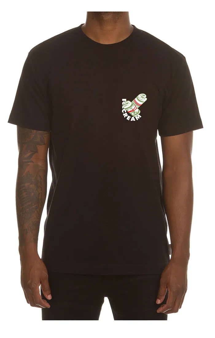 Cash cone ss tee - Black