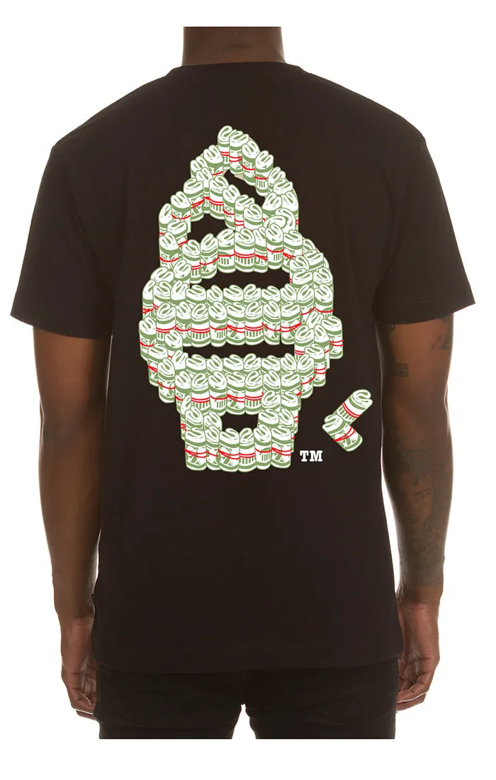 Cash cone ss tee - Black