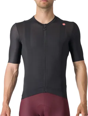 Castelli Espresso Short Sleeve Mens Cycling Jersey - Black