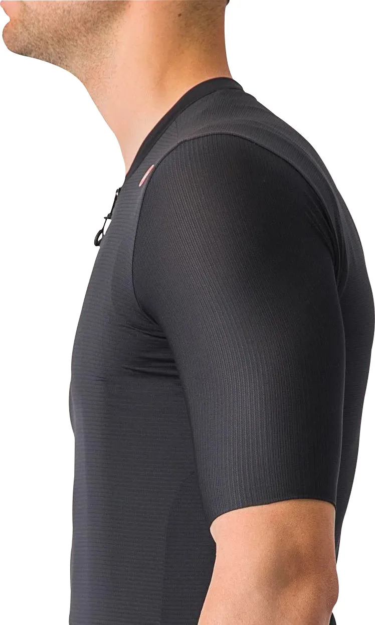 Castelli Espresso Short Sleeve Mens Cycling Jersey - Black