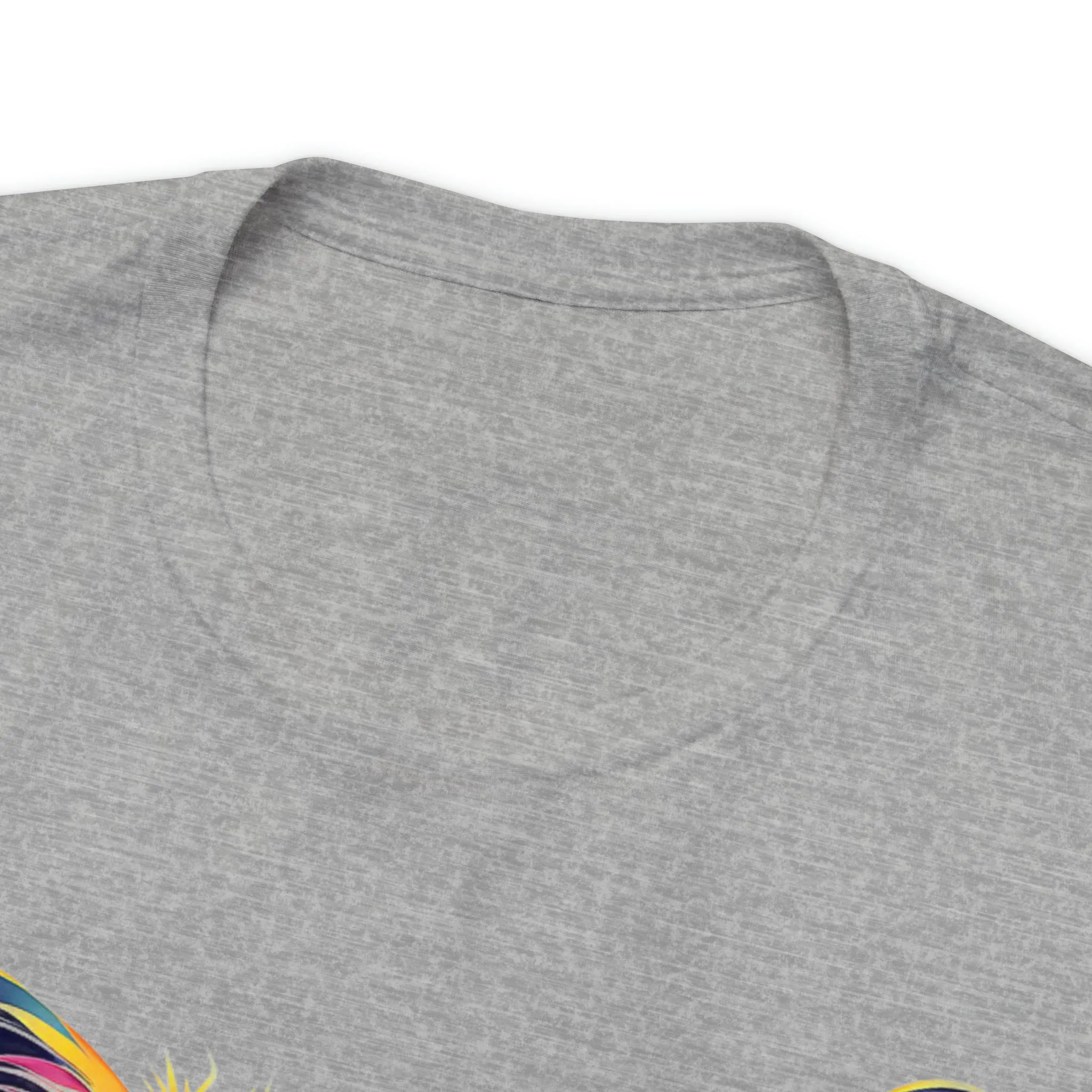 Cat Lovers Colorful T-Shirt | Artistic Kitty Tee |  Bella Canvas 3001 Unisex |  Love my Cat Short Sleeve Tshirt