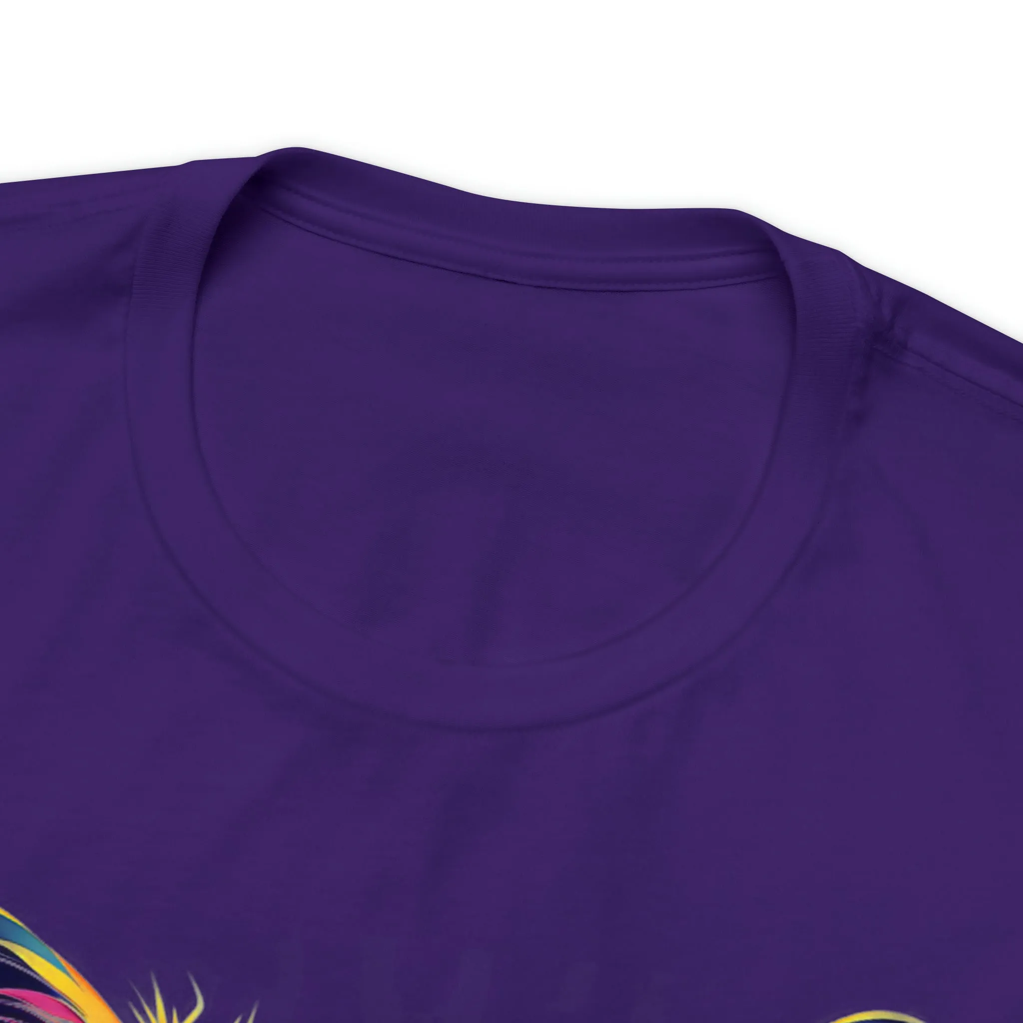 Cat Lovers Colorful T-Shirt | Artistic Kitty Tee |  Bella Canvas 3001 Unisex |  Love my Cat Short Sleeve Tshirt