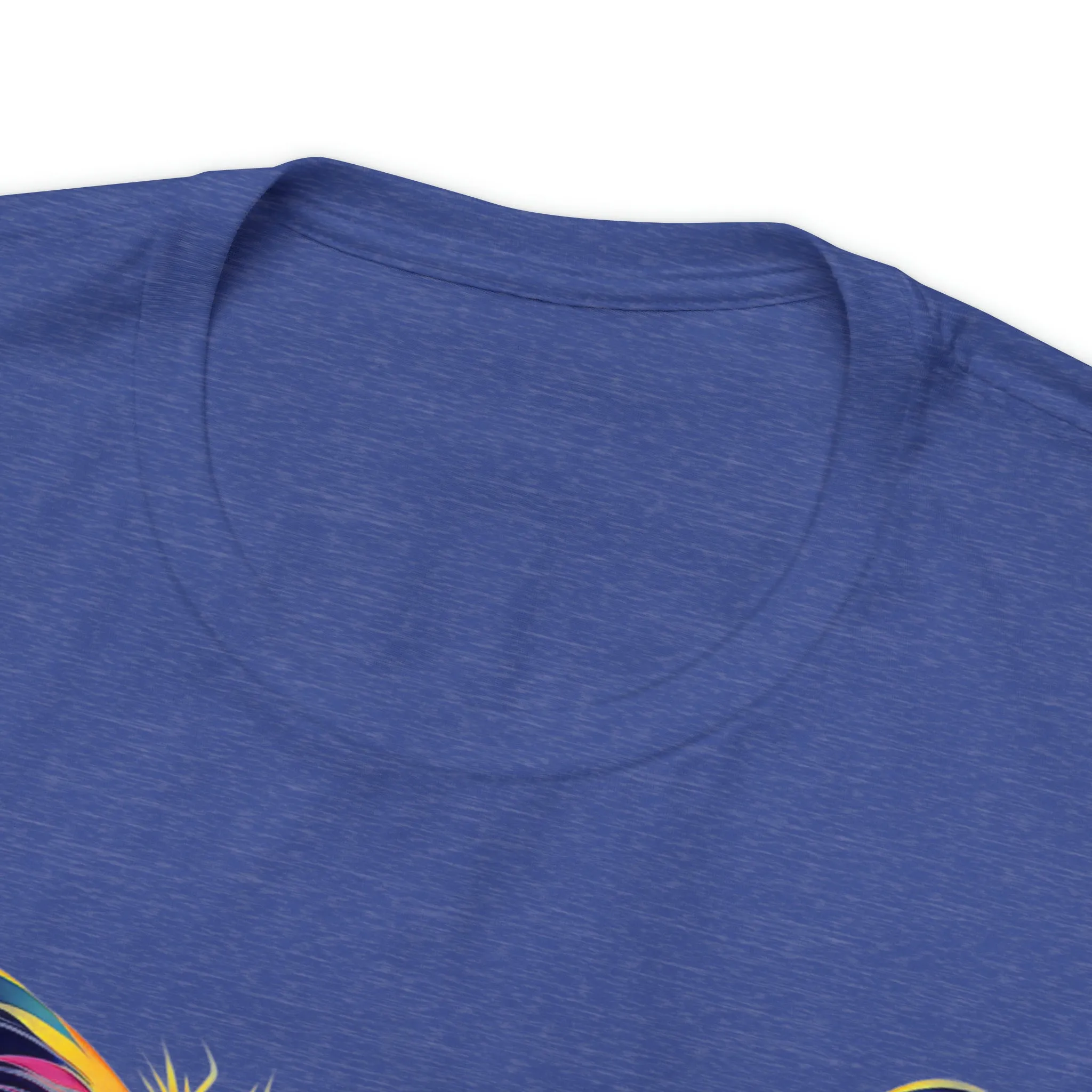 Cat Lovers Colorful T-Shirt | Artistic Kitty Tee |  Bella Canvas 3001 Unisex |  Love my Cat Short Sleeve Tshirt