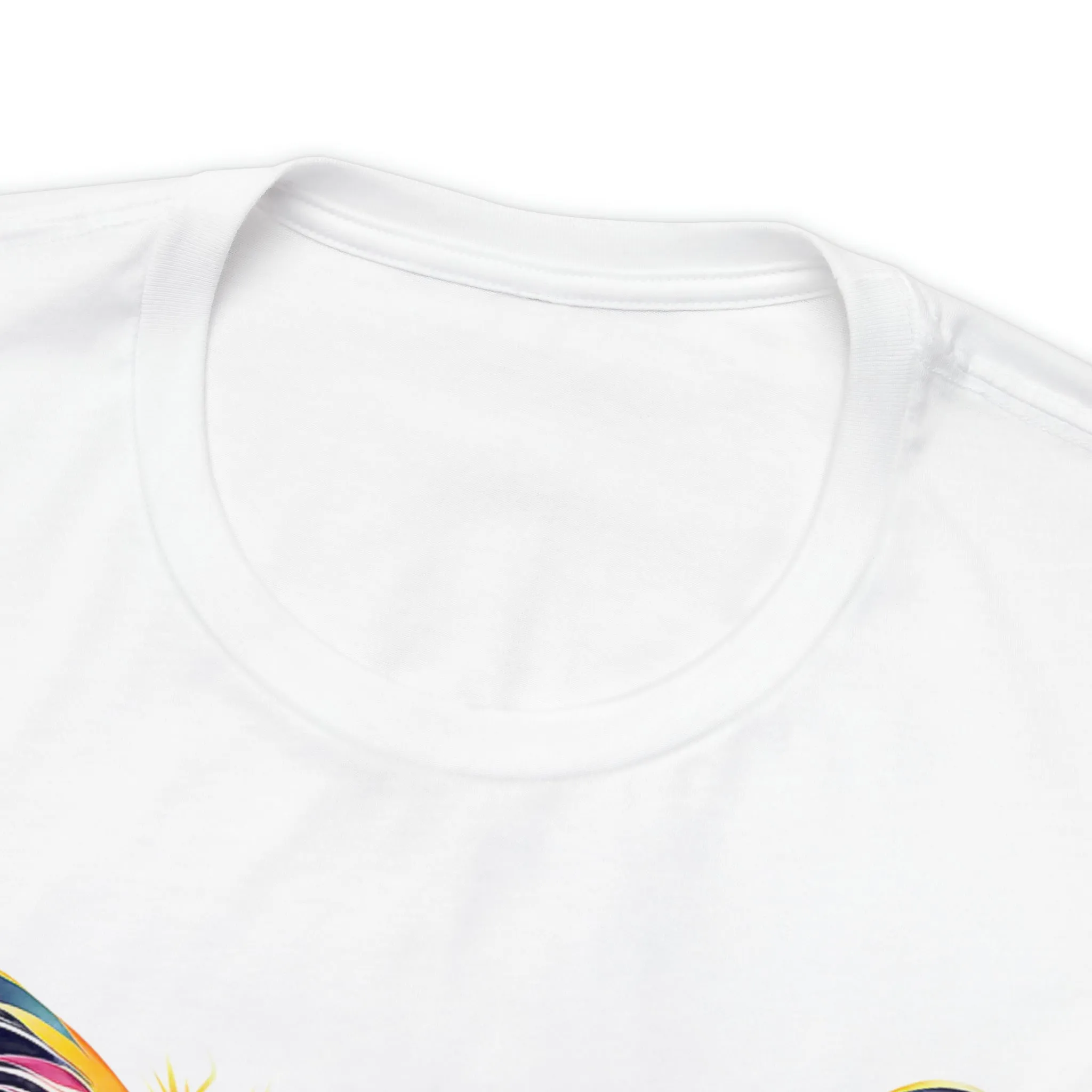Cat Lovers Colorful T-Shirt | Artistic Kitty Tee |  Bella Canvas 3001 Unisex |  Love my Cat Short Sleeve Tshirt