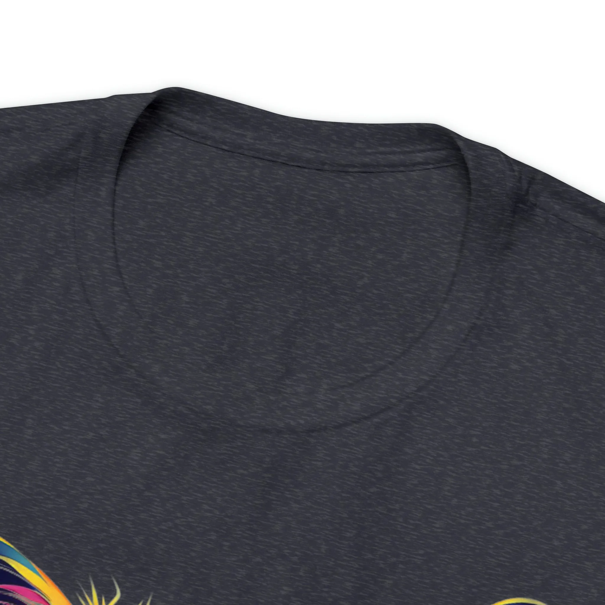 Cat Lovers Colorful T-Shirt | Artistic Kitty Tee |  Bella Canvas 3001 Unisex |  Love my Cat Short Sleeve Tshirt