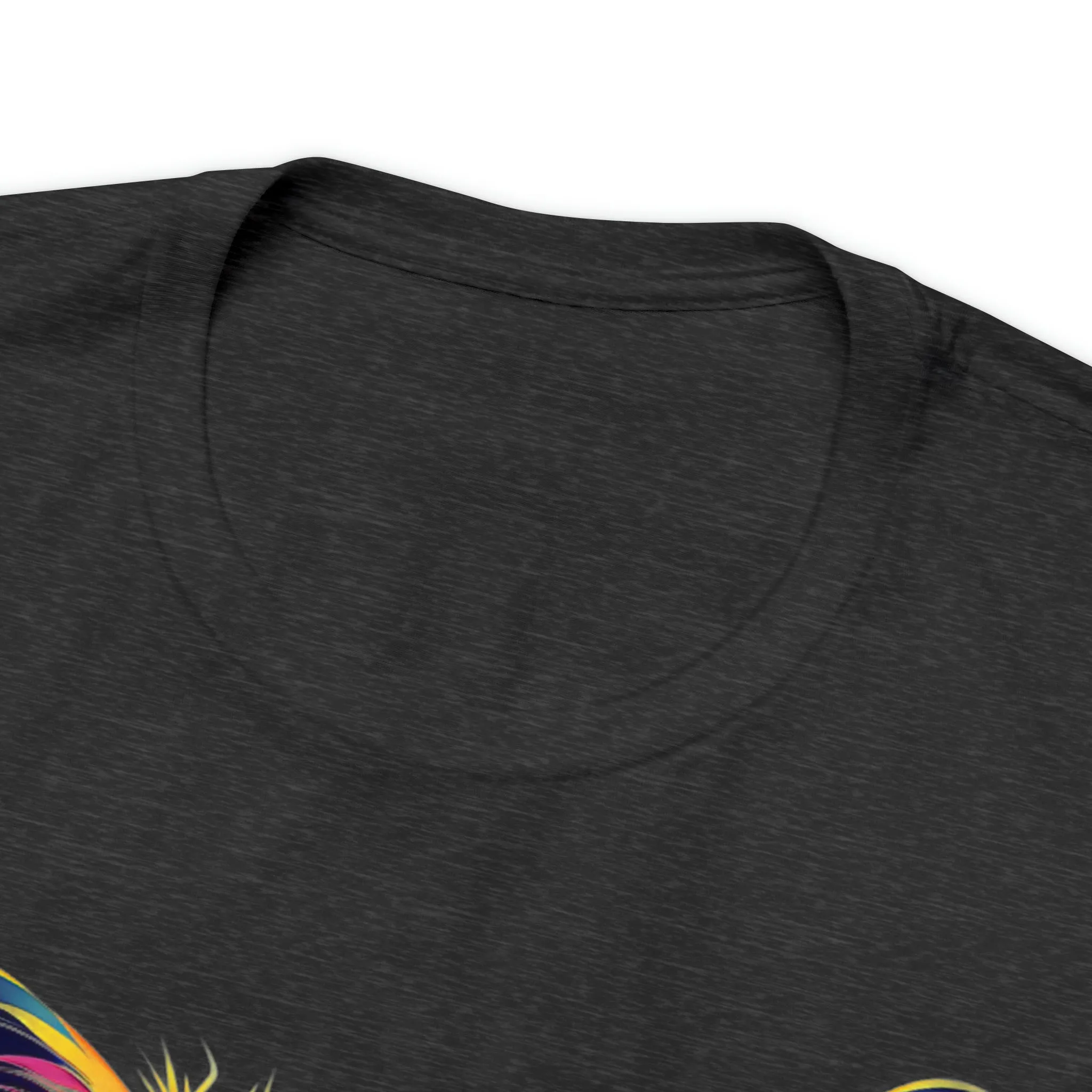 Cat Lovers Colorful T-Shirt | Artistic Kitty Tee |  Bella Canvas 3001 Unisex |  Love my Cat Short Sleeve Tshirt