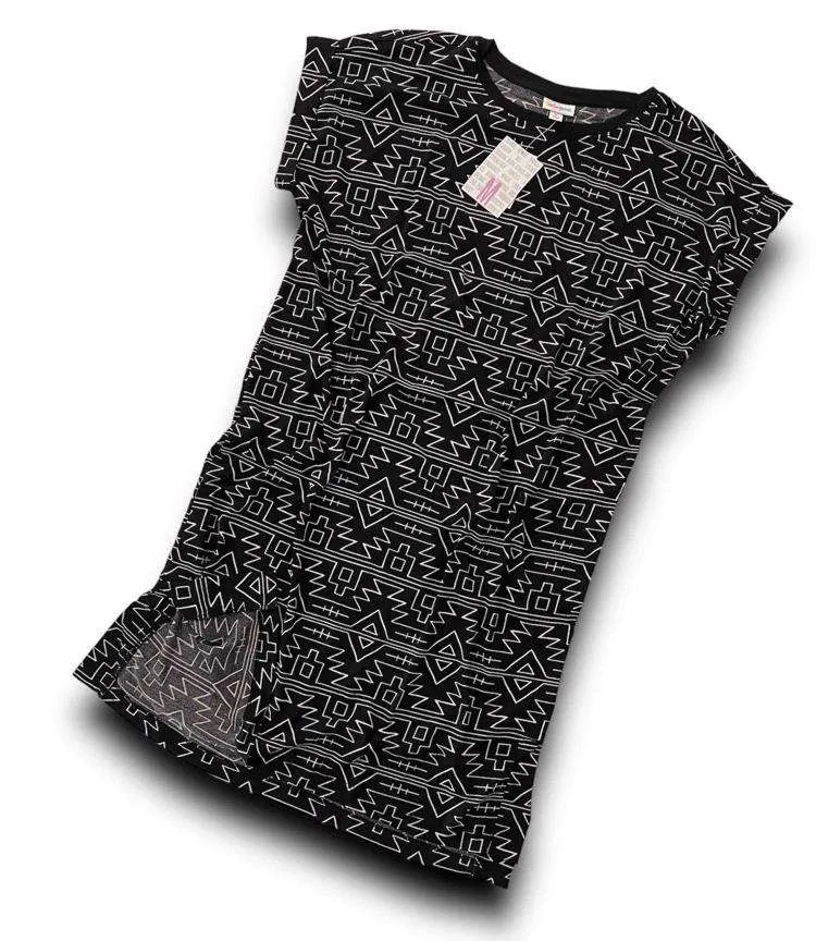 Chelsea - Black White Aztec Stripe