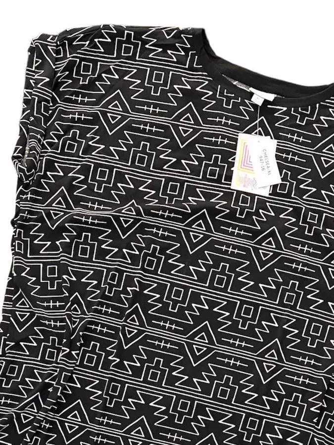 Chelsea - Black White Aztec Stripe