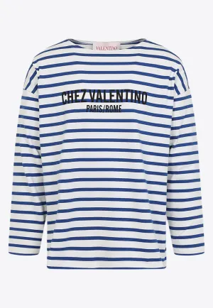 Chez Long-Sleeved Striped T-shirt
