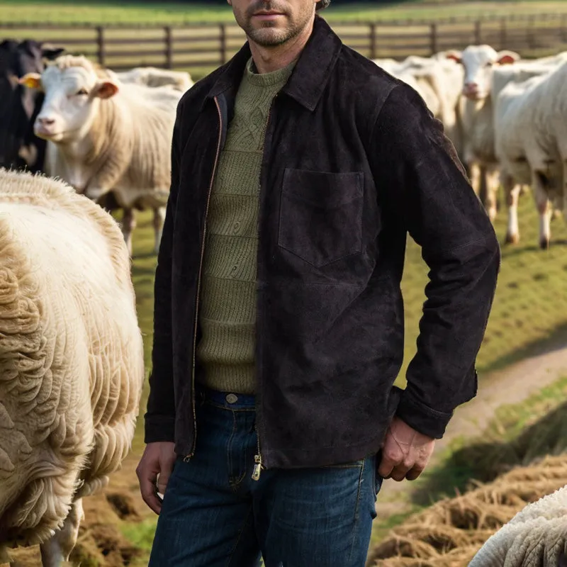 Chictango Suede Zip Up Jackets