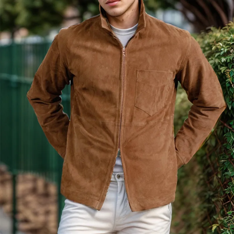 Chictango Suede Zip Up Jackets