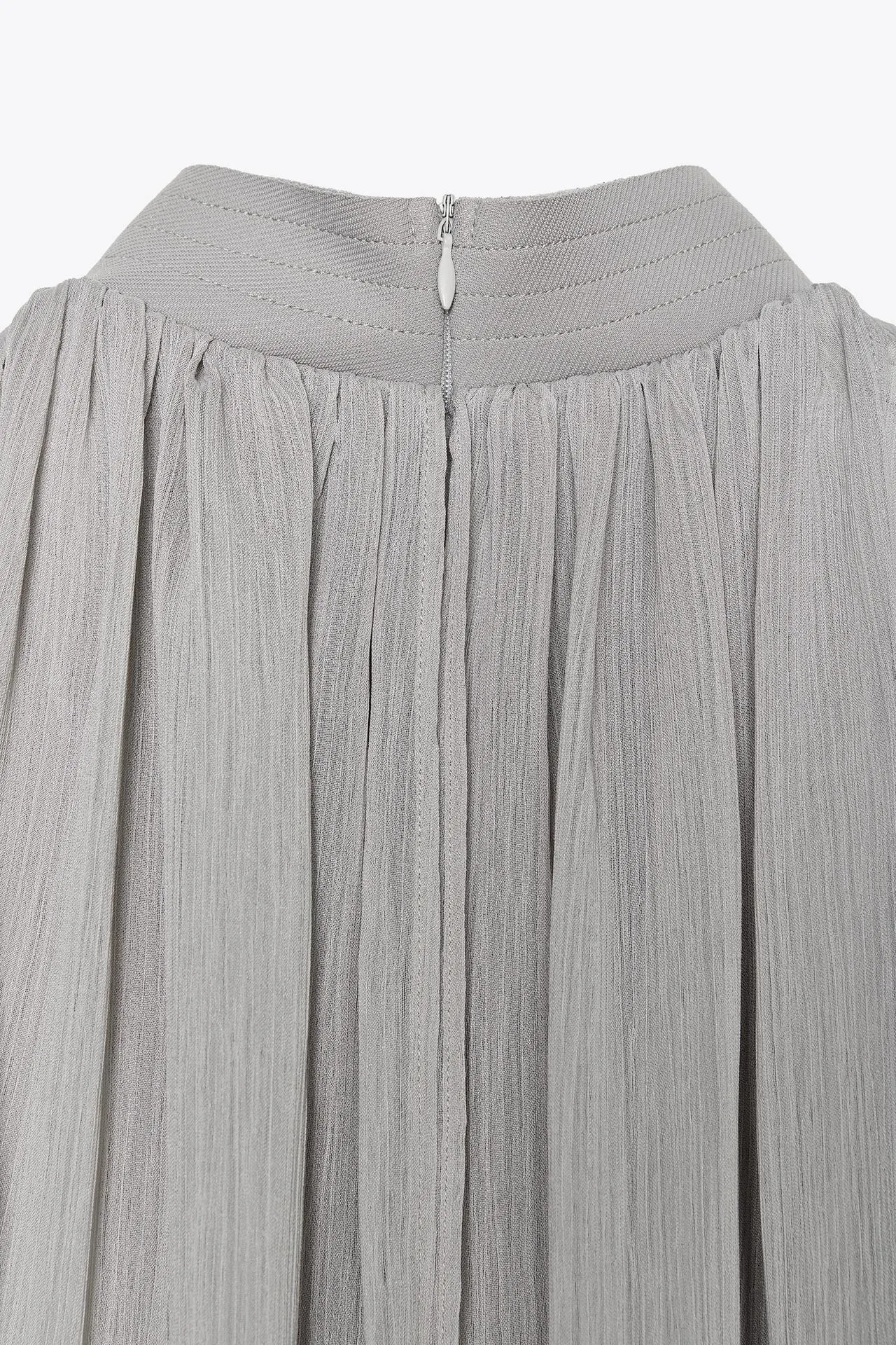 Chiffon Bodysuit with Tie
