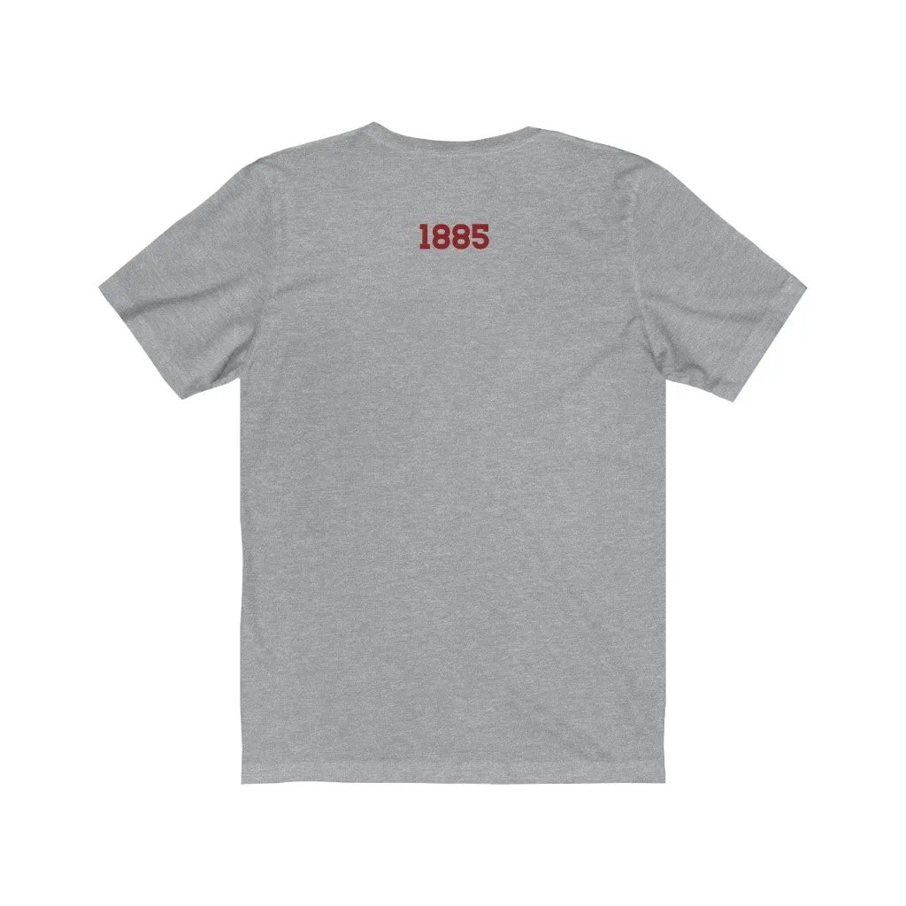 CHOCOLATE CARDINAL - Unisex Short Sleeve Tee