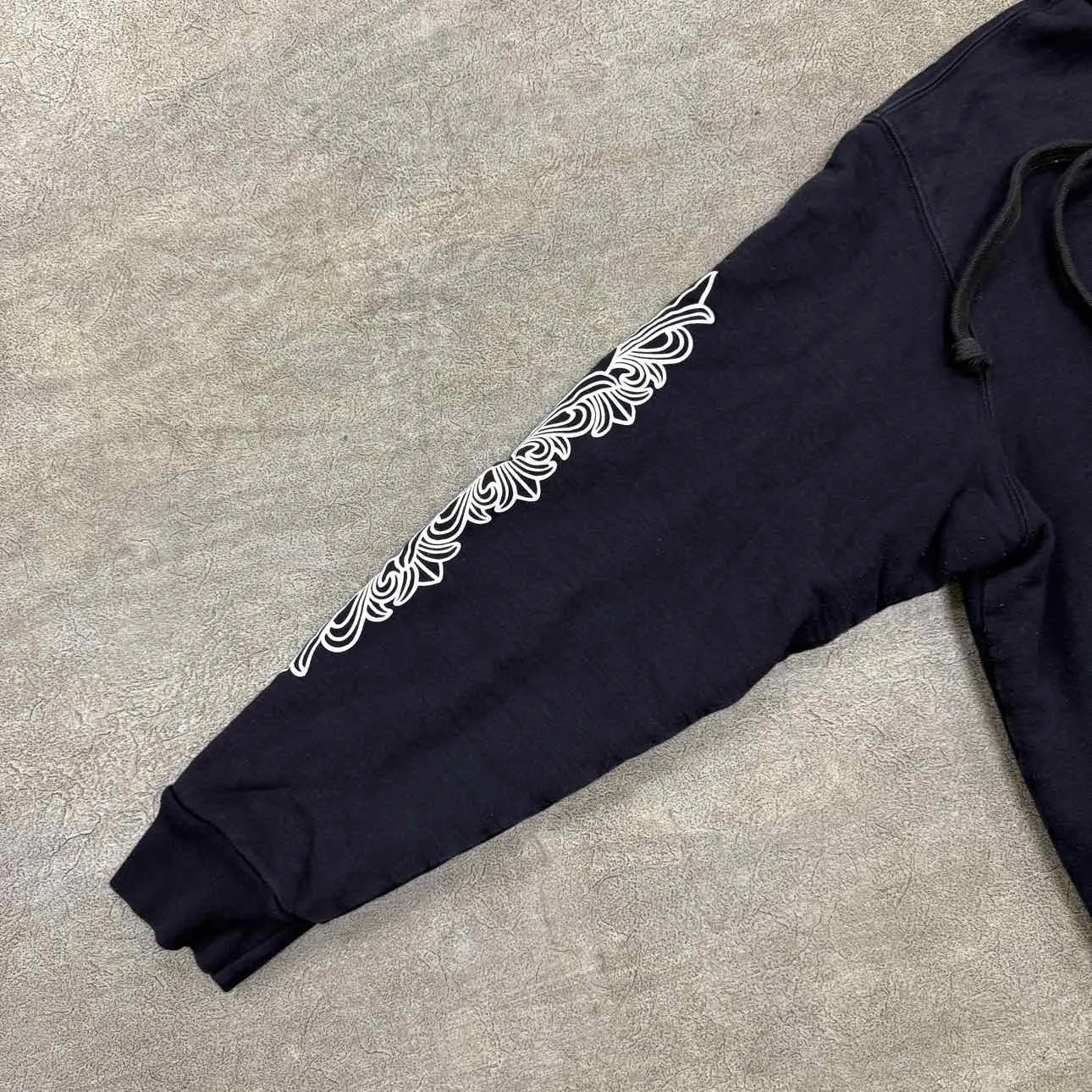 Chrome Hearts Zip Up "MALIBU" Black Used Size 2XL