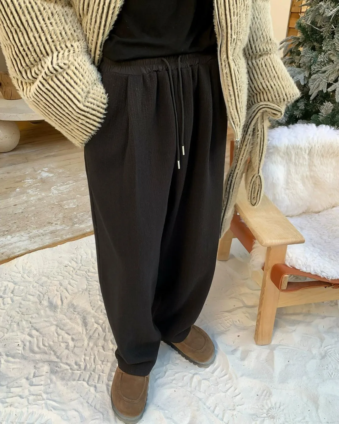Classic Straight Sweatpants BKC0226