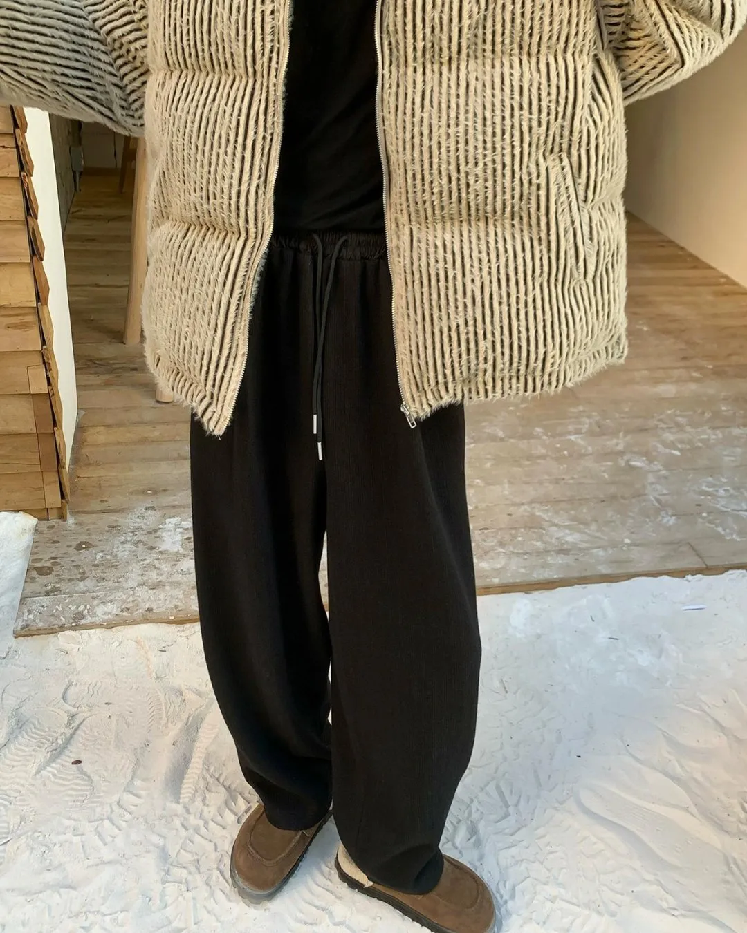 Classic Straight Sweatpants BKC0226
