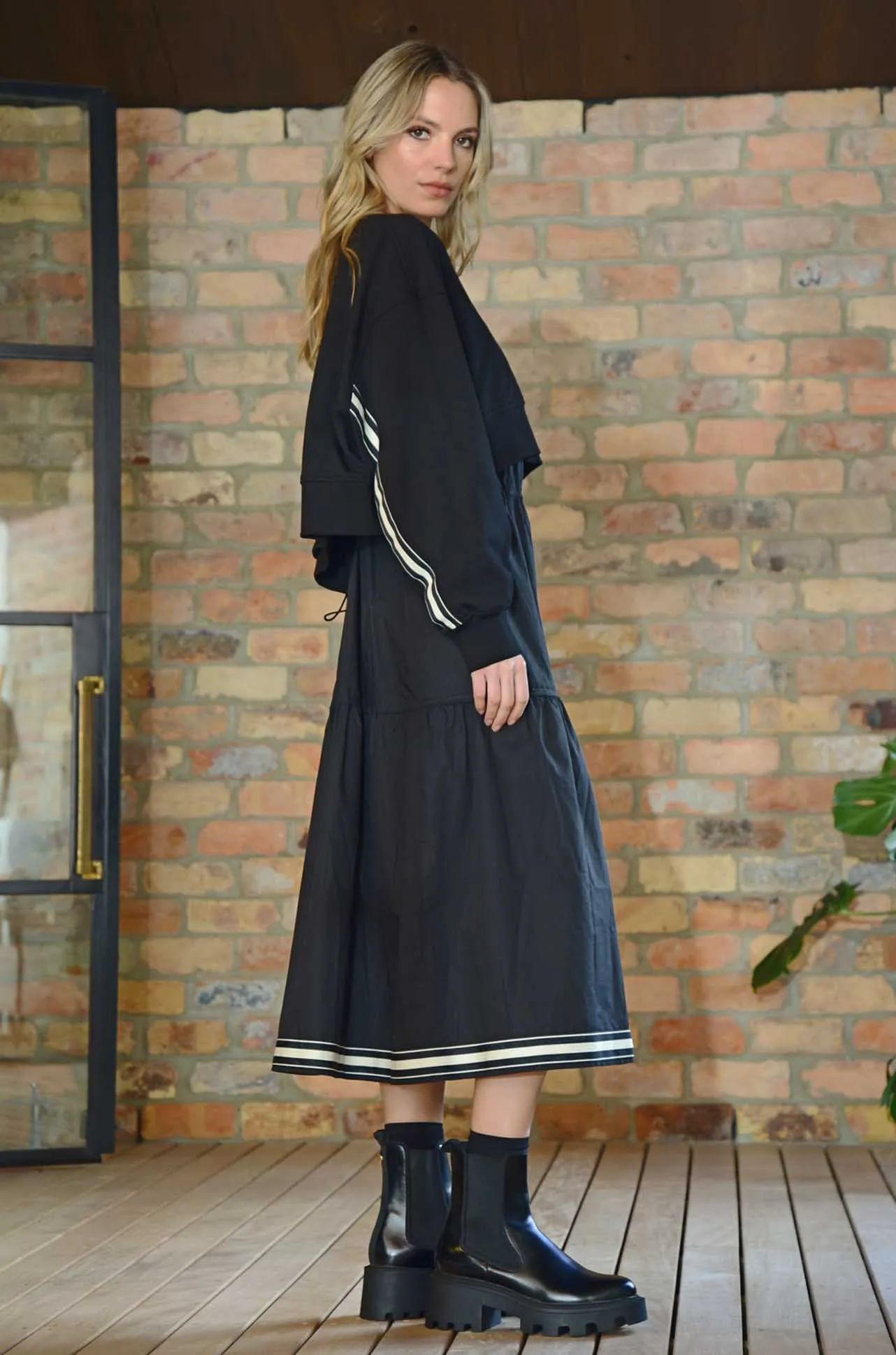 Cooper - See You On Sunday Two Of A Kind Dress in Black