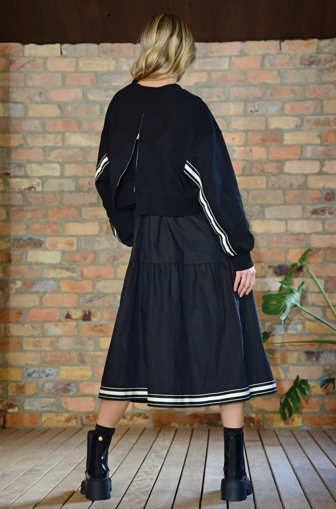 Cooper - See You On Sunday Two Of A Kind Dress in Black