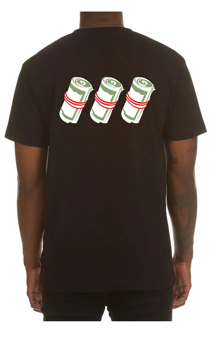 count em ss tee- black