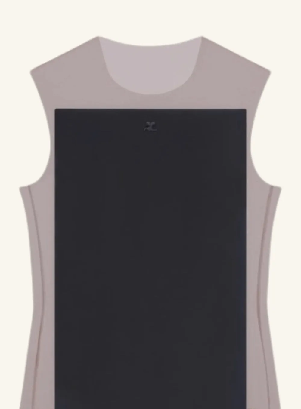COURRÈGES | Frame Illusion Bodysuit