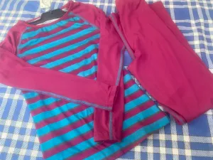 Crane 2 piece base layer set top and pants age 9-10 FREE POSTAGE 🟢