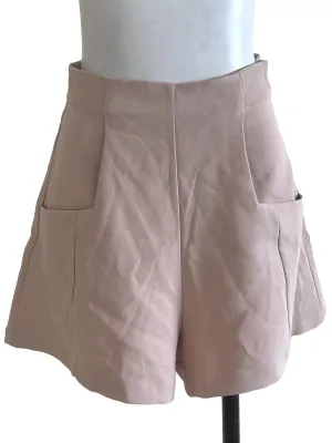 Cream High Waisted Shorts