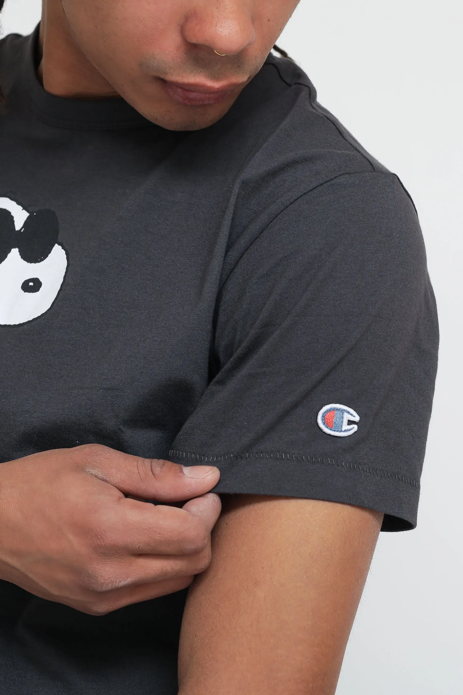 Crewneck T-shirt - Black