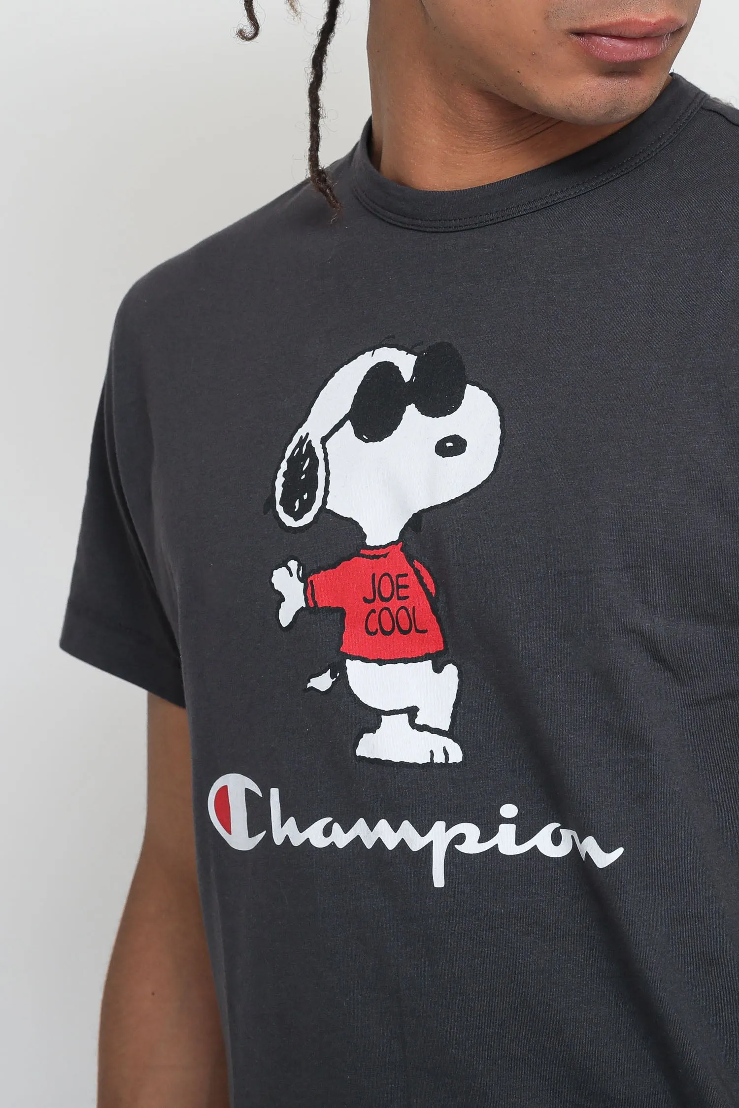 Crewneck T-shirt - Black