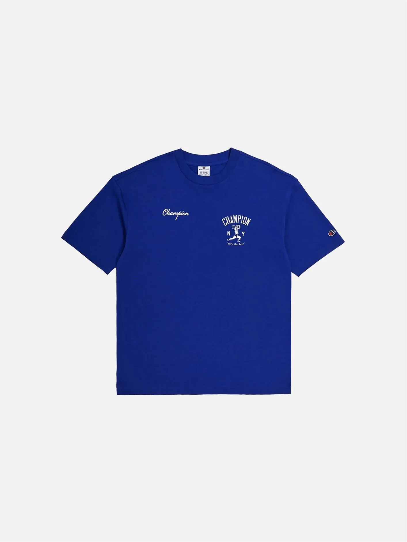 Crewneck T-Shirt - Navy