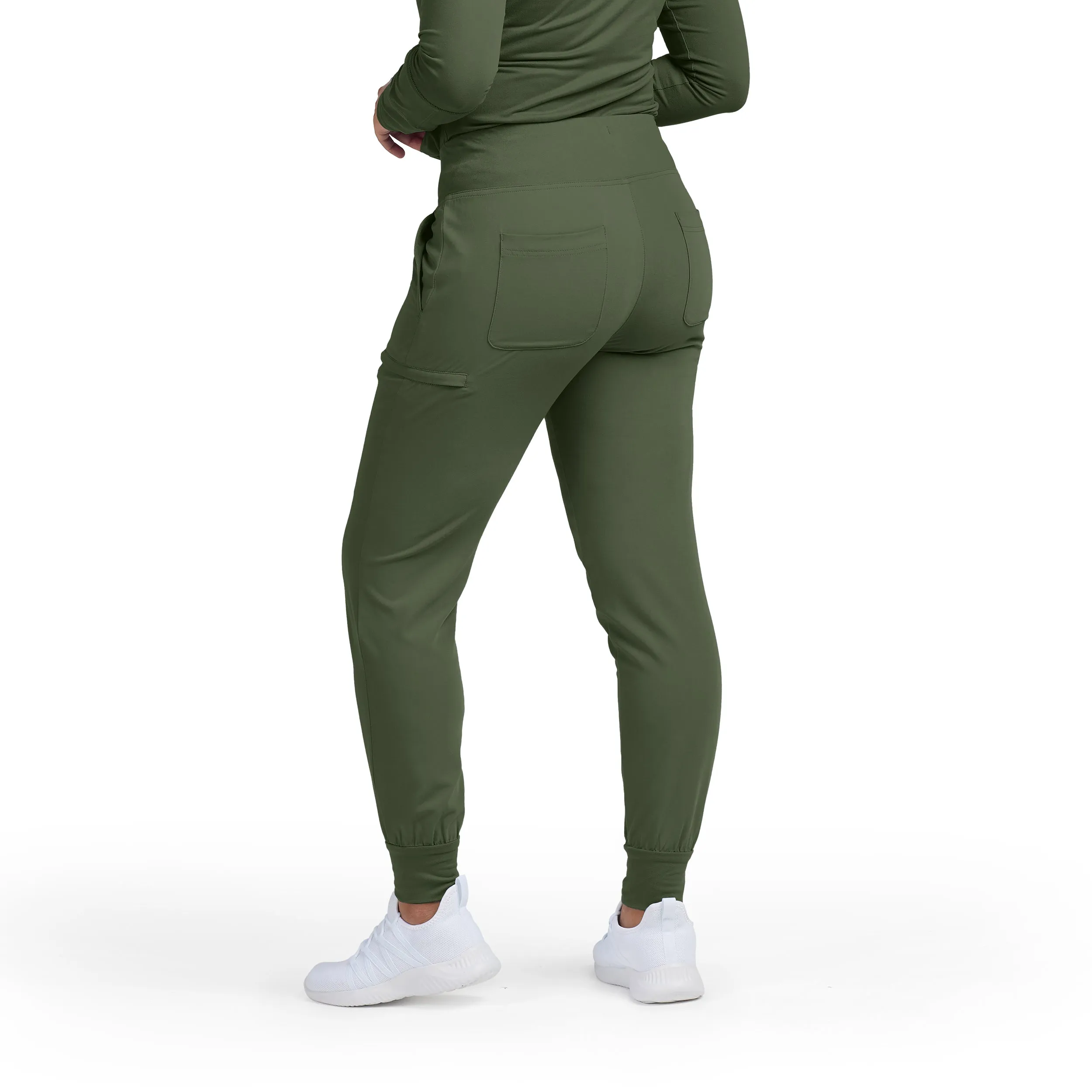 CRFT WB430 Women's Jogger Scrub Pants Olive
