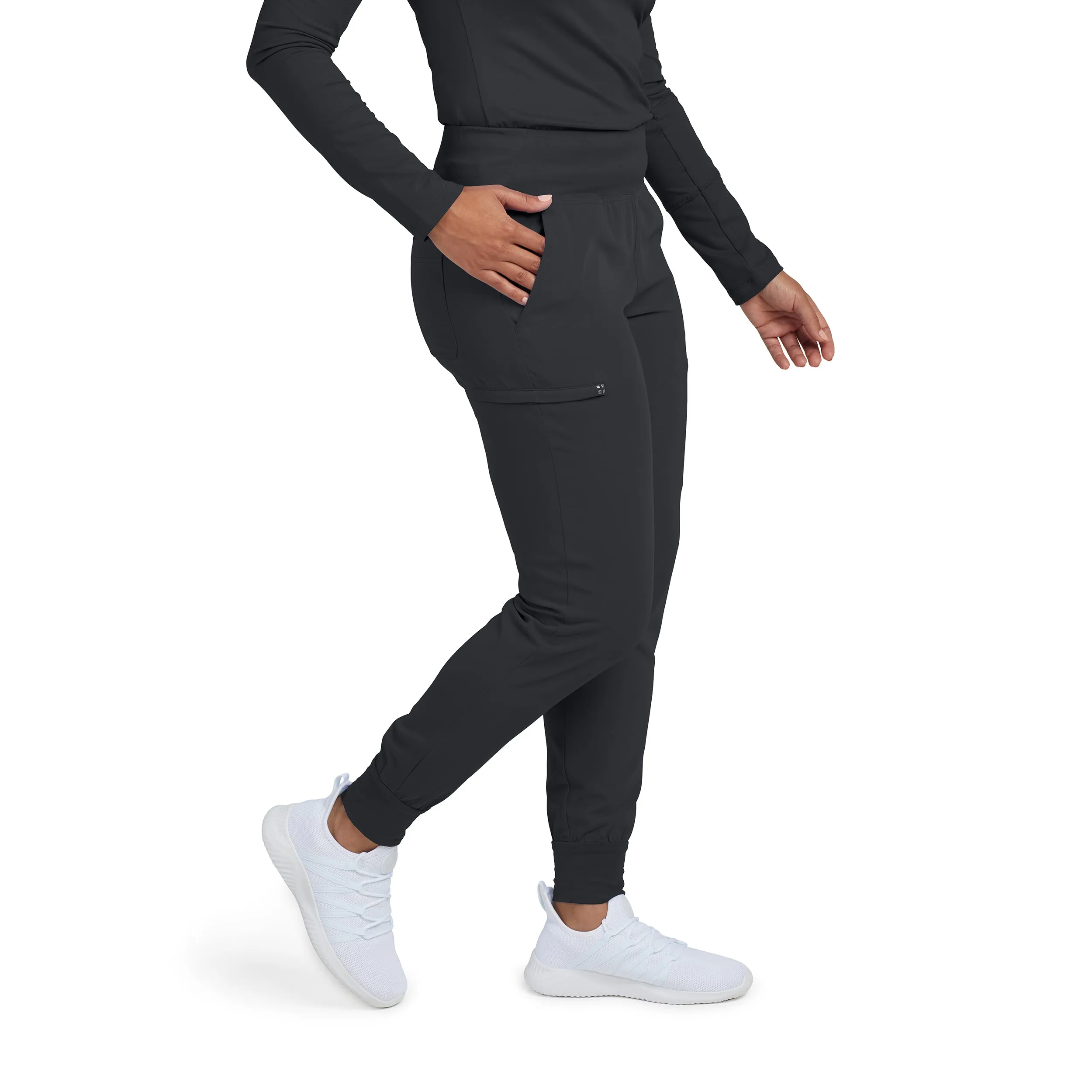 CRFT WB430 Women's Jogger Scrub Pants Pewter