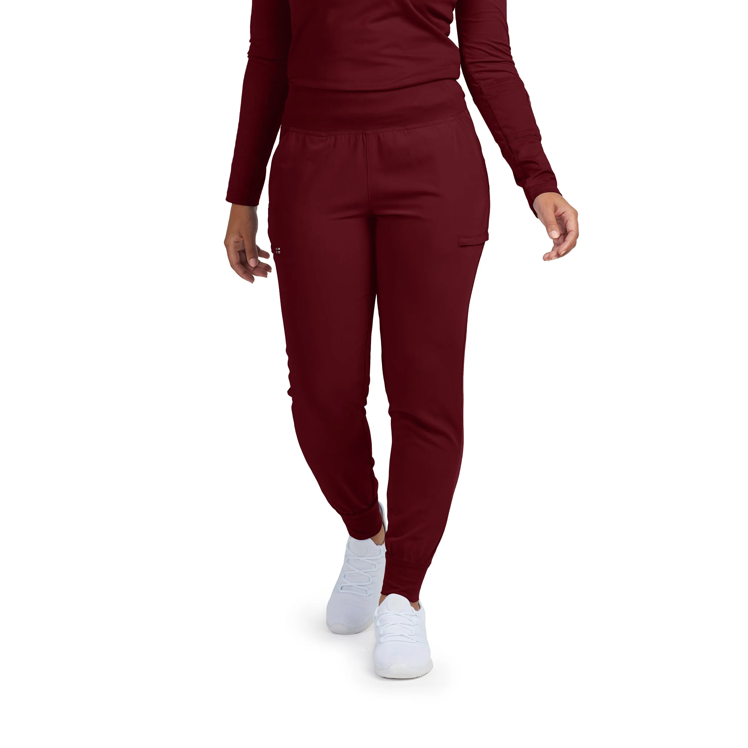 CRFT WB430 Women's Jogger Scrub Pants Wine