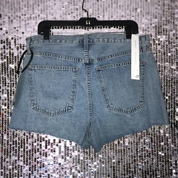 Current Elliott High Rise Denim Shorts