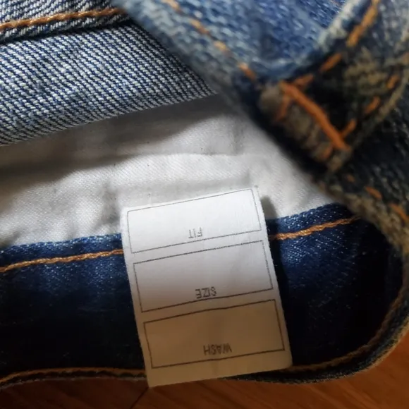 Current/Elliott Fringe Denim Jean Shorts M New