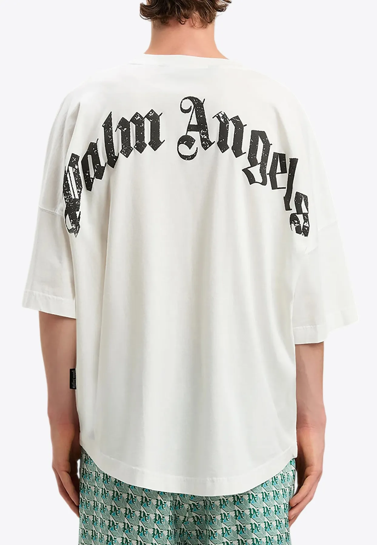 Curved Logo Oversized T-shirt