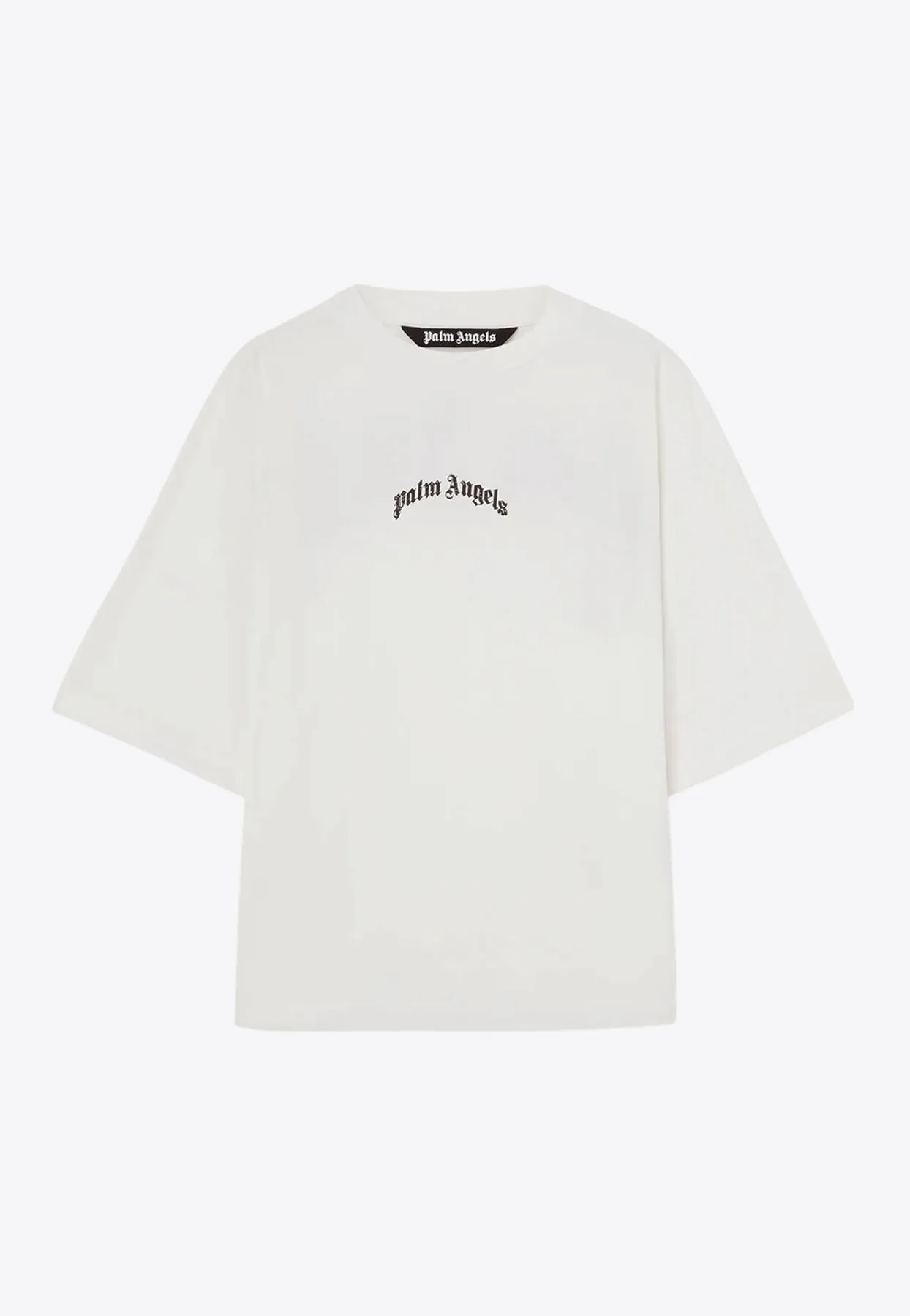 Curved Logo Oversized T-shirt