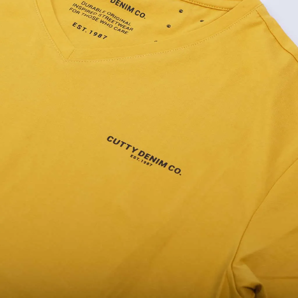 Cutty Spice T Shirt Mustard