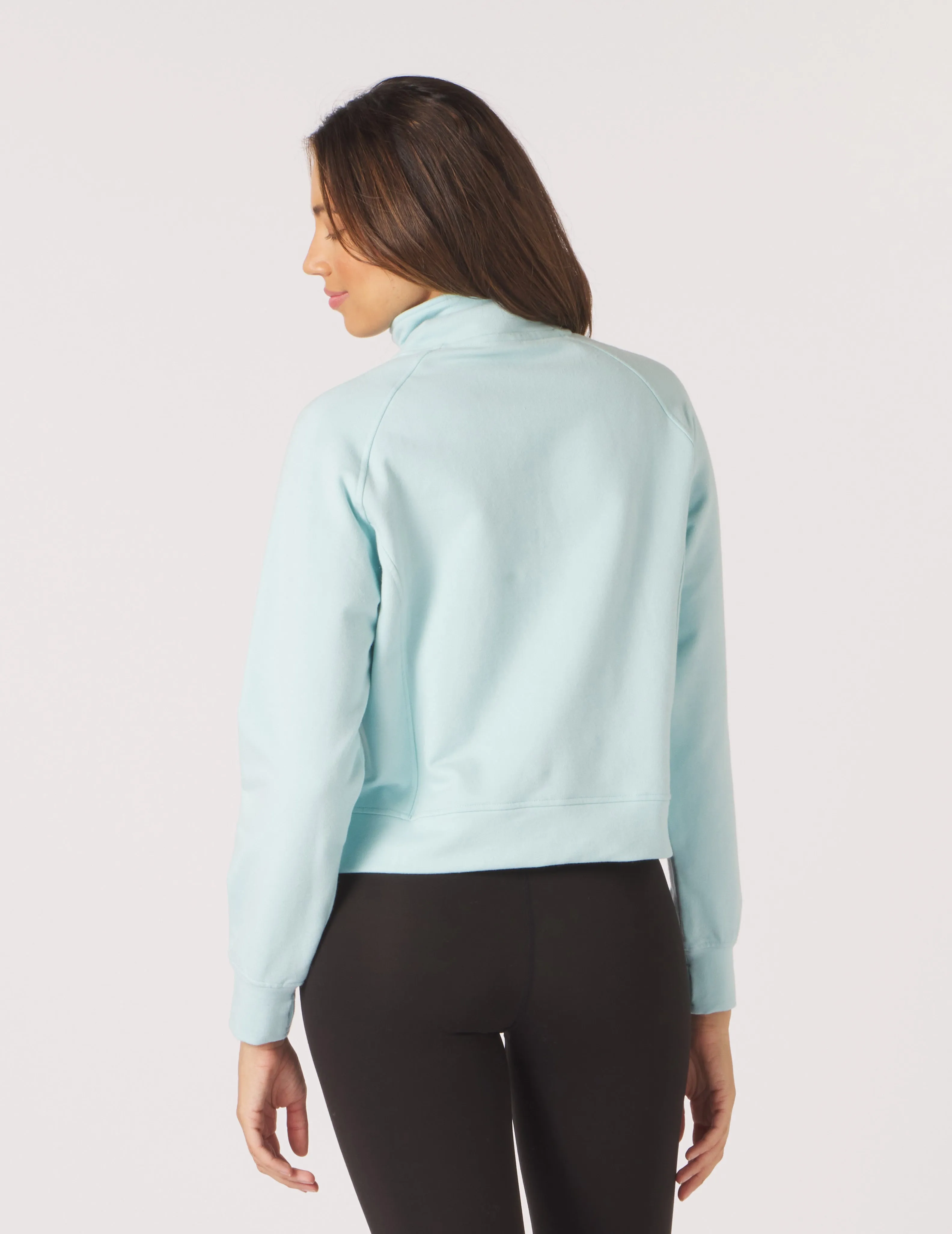 Daily Scuba 1/4 Zip: Hydrangea