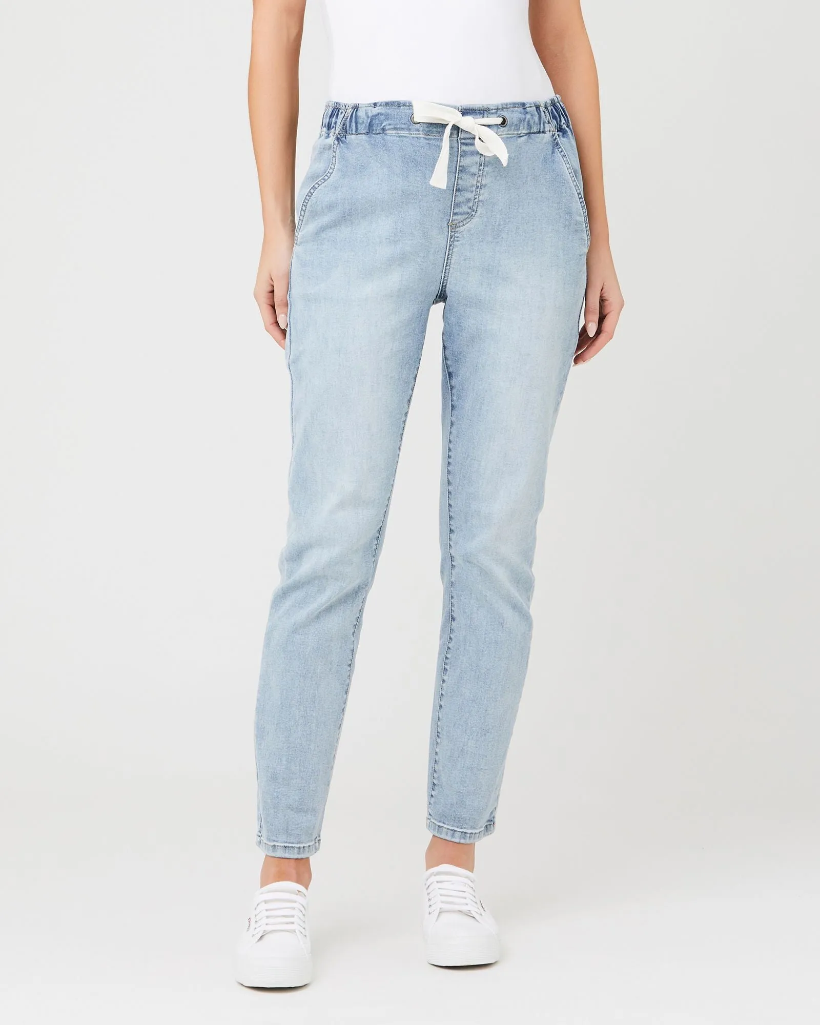 Denim Jogger Light Blue