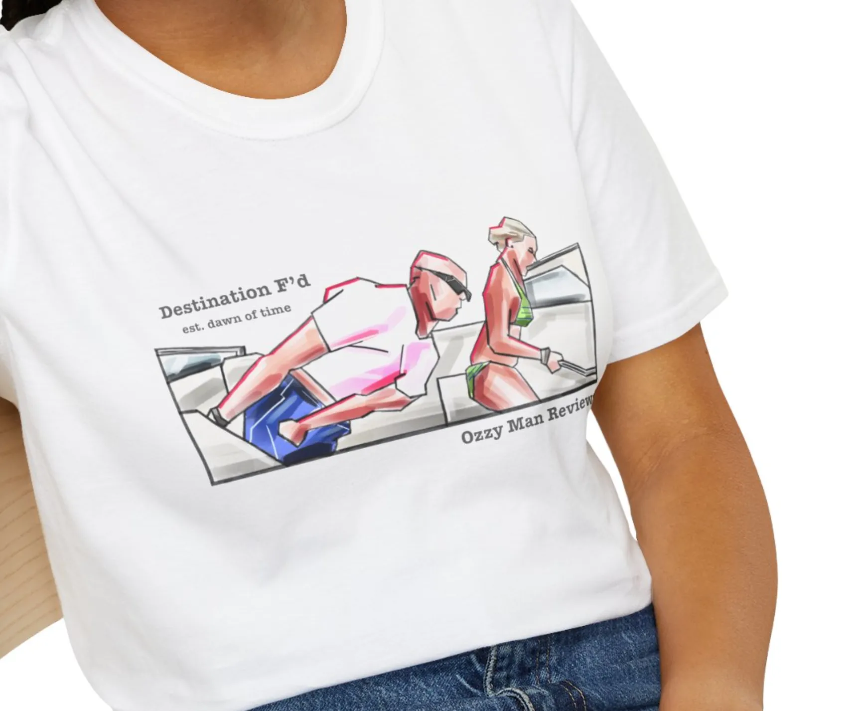 Destination F'd Speedboat T-Shirt